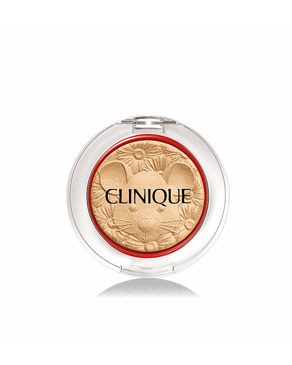 Cheek Pop Highlighter, Shimmering highlight offers natural pure glow.