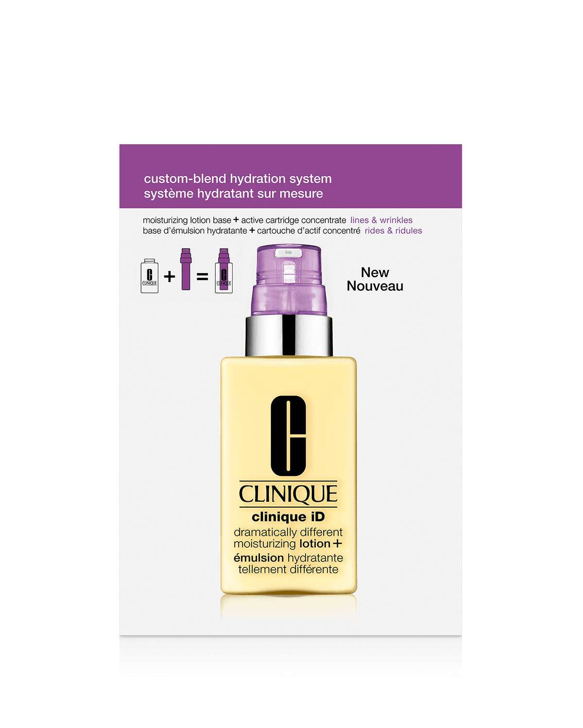 Clinique iD™: Dramatically Different Moisturizing Lotion+™ + Active Cartridge Concentrate for Lines & Wrinkles Packette
