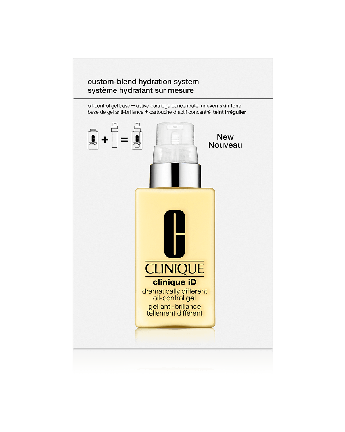 Clinique iD™: Dramatically Different™ Oil-Control Gel + Active Cartridge Concentrate for Uneven Skin Tone packette