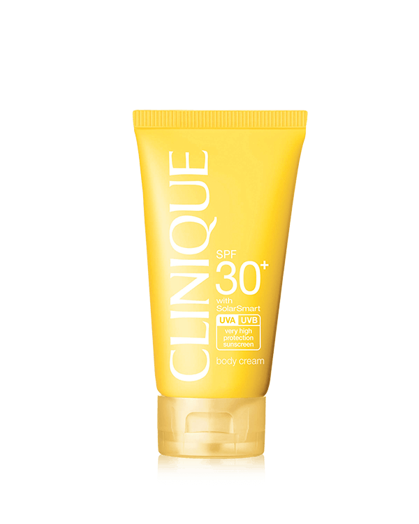 Clinique Sun SPF 30 Body Cream, ปกป้องผิวกายจากรังสี UVA/UVB ด้วยค่า SPF 30 สูตรป้องกันน้ำและเหงื่อ เหมาะสำหรับกิจกรรมกลางแจ้ง