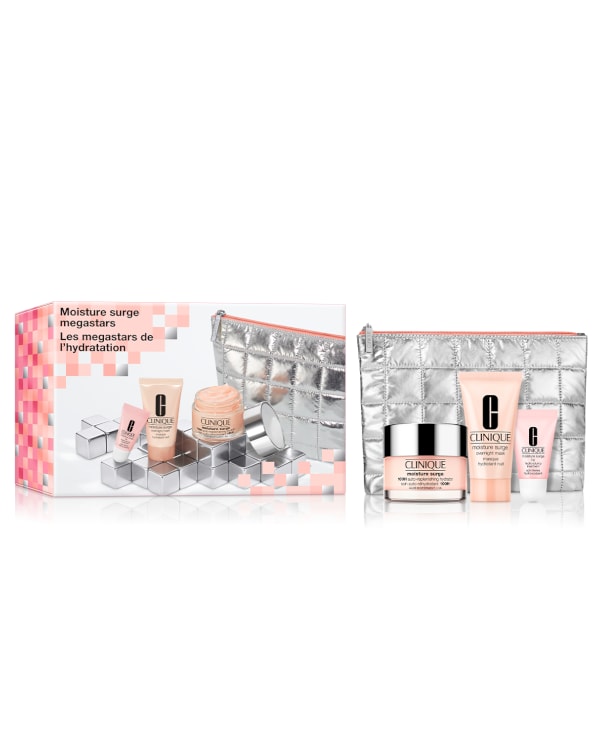 ชุดของขวัญ Clinique moisture surge megastars skincare set